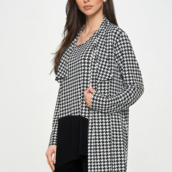 Houndstooth Print Jacket - Picture 5 of 6